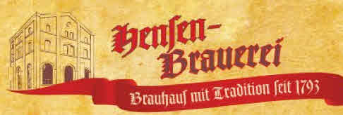 Gastst&auml;tte Hensen Brauerei Logo