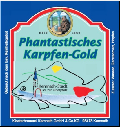 Logo Kemnather Phantastisches Karpfen-Gold - Deutschlands Bierliste Nr. 1