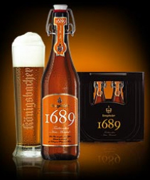 Logo K�nigsbacher 1689 - Deutschlands Bierliste Nr. 1