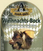 Logo Adam-bräu Weihnachtsbock