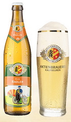 Logo Aktien-brauerei Kaufbeuren Edles Radler