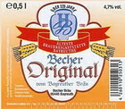 Logo Becher-bräu Original