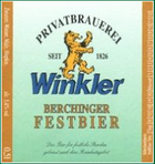Logo Berchinger Bärentrunk Festbier