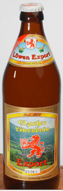 Logo Elzacher Löwenbräu Export