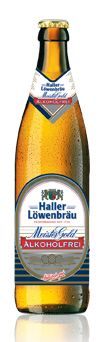 Logo Haller Löwenbräu Meistergold Alkoholfrei