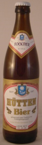 Logo Hütten Bockbier