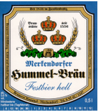 Logo Merkendorfer Hummel-bräu Festbier Hell