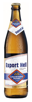 Logo Löwenbrauerei Passau Export Hell
