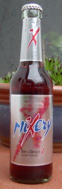 Logo Karlsberg Mixery Bier+cherry+x