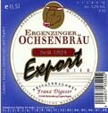 Logo Ergenzinger Ochsenbräu Export