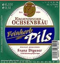 Logo Ergenzinger Ochsenbräu Pils Feinherb