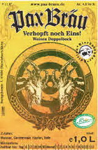 Logo Pax Bräu Verhopft Noch Eins