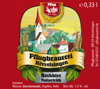 Logo Pflug Bockbier Naturtrüb