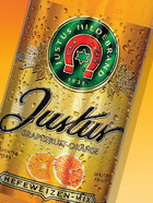 Logo Justus Weizen Grapefruit-orange