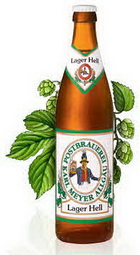 Logo Postbrauerei Lager Hell