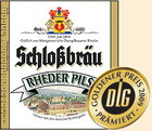 Logo Schlossbräu Rheder Pils