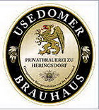 Logo Usedomer Inselbier Schwarz