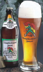 Logo 1. Dampfbierbrauerei Zwiesel St. Wolfgang Leichte Weisse