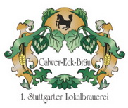 Logo 1. Stuttgarter Lokalbrauerei Calwer-Eck-Bräu Familie Breitmayer