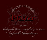 Logo Brauerei Gasthof Pfister GmbH