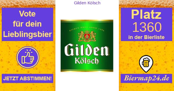 ᐅ Gilden Kölsch Platz 1469 » Test 2025 Biermap24