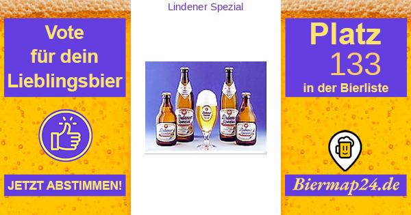 Lindener Pils Kleinplakat jeder will's Poster Lindener Aktienbrauerei 